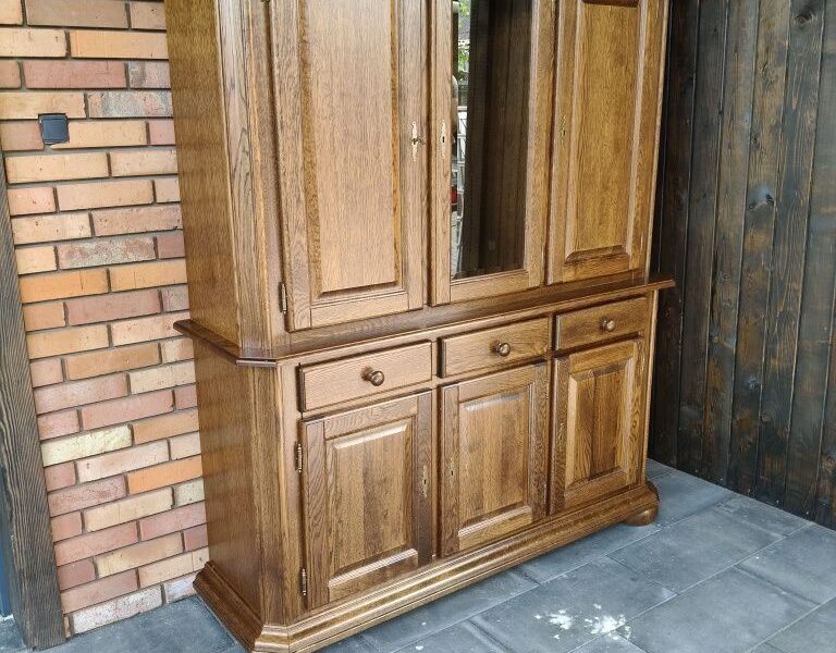 Kredens dębowy/ meble Leszkowice