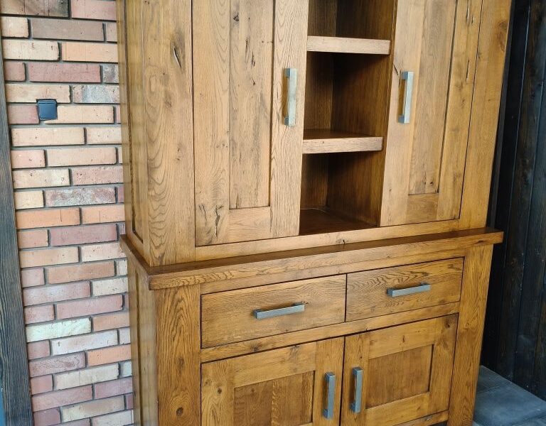 Kredens dębowy / meble Leszkowice