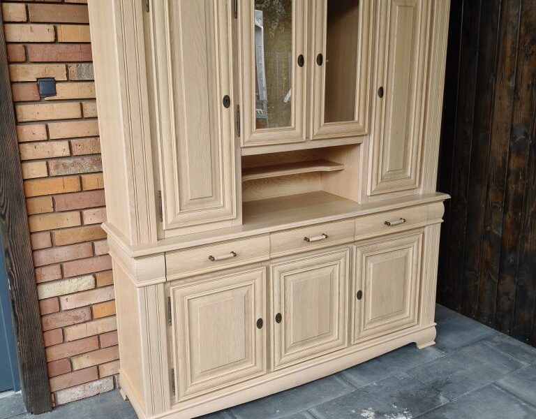 Kredens dębowy / meble holenderskie