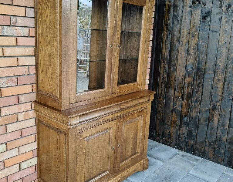 Kredens dębowy / meble holenderskie