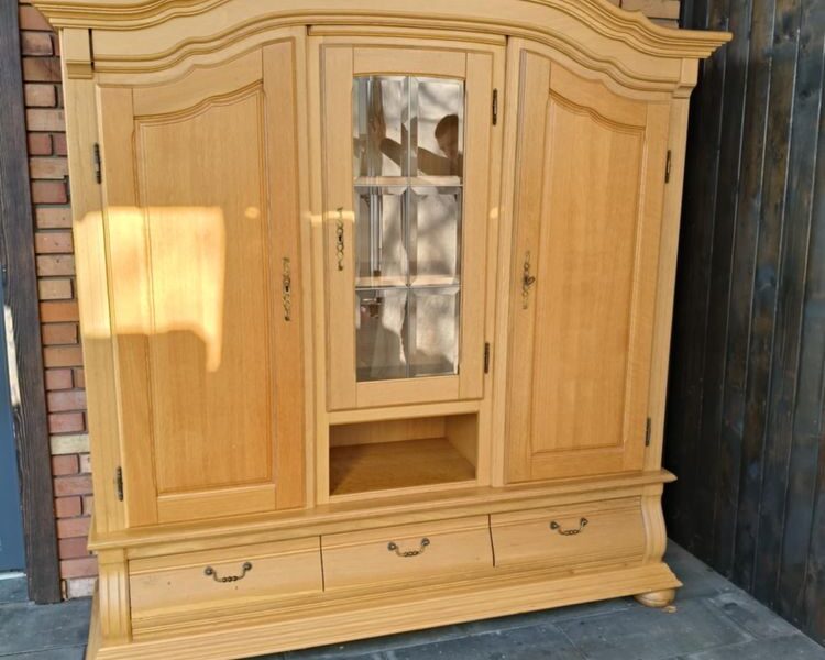 Kredens dębowy / meble holenderskie