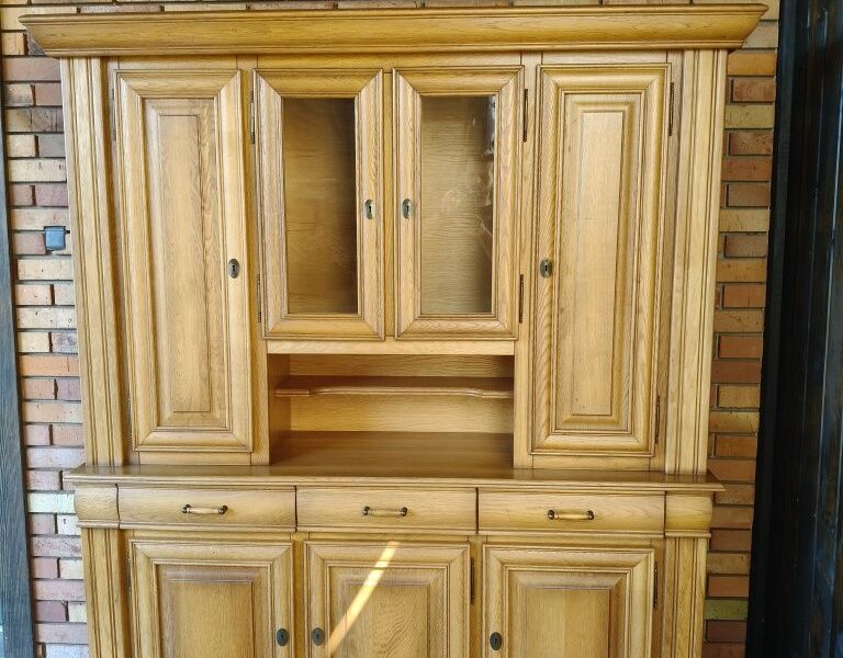 Kredens dębowy / meble holenderskie