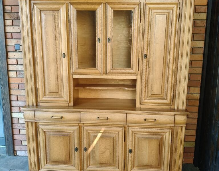 Kredens dębowy / meble holenderskie