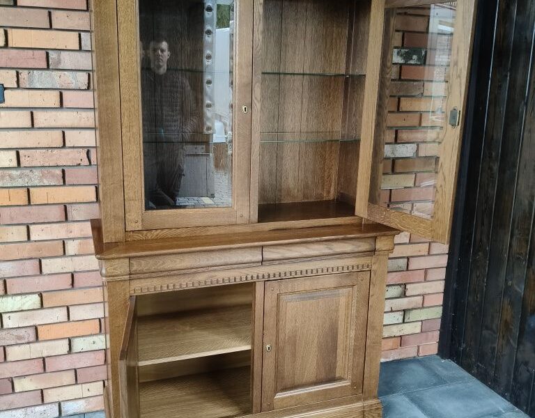 Kredens dębowy / meble holenderskie