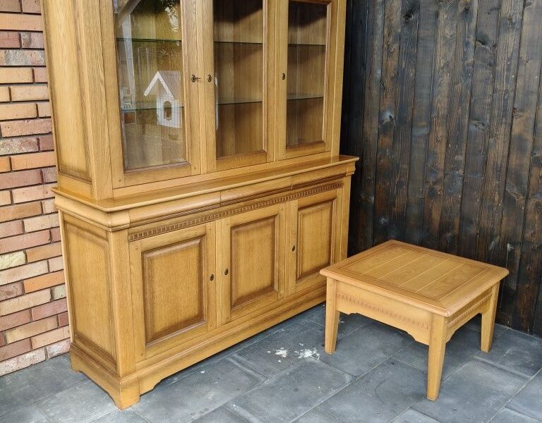 Kredens dębowy / meble holenderskie