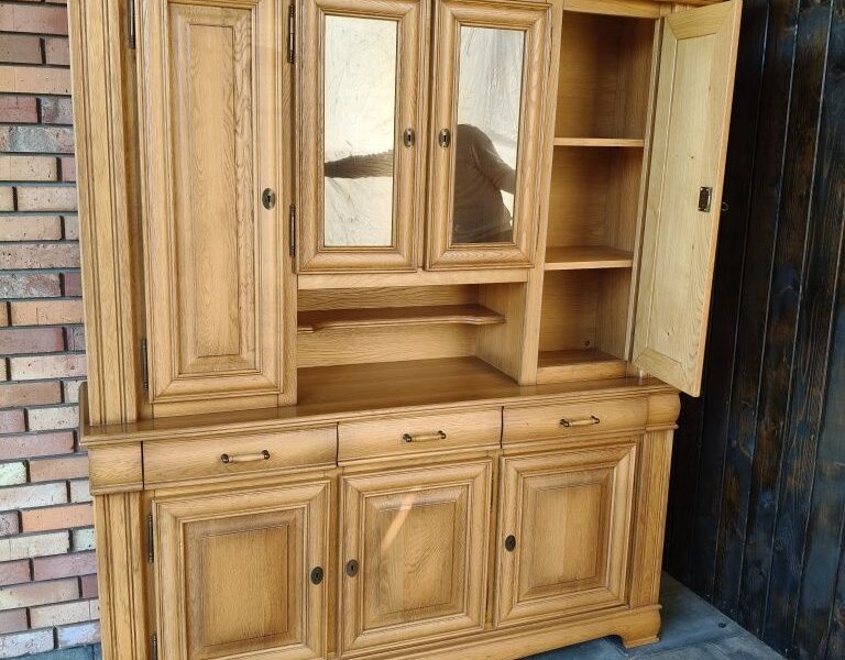 Kredens dębowy / meble holenderskie