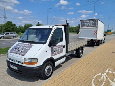 Renault Master WYPOŻYCZALNIA Wynajmę bus/samochód dostawczy z zabudową skrzyniową