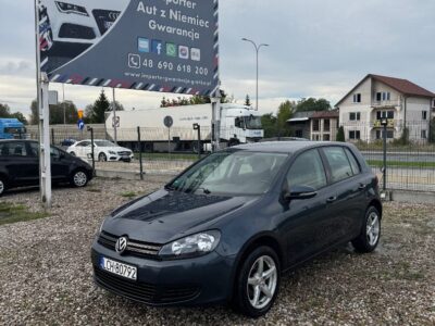 Volkswagen Golf VI 1.6 diesel czujniki parkowania tempomat
