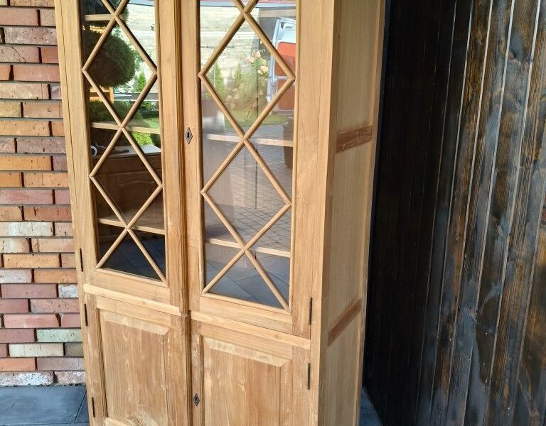 Witryna tekowa / meble holenderskie