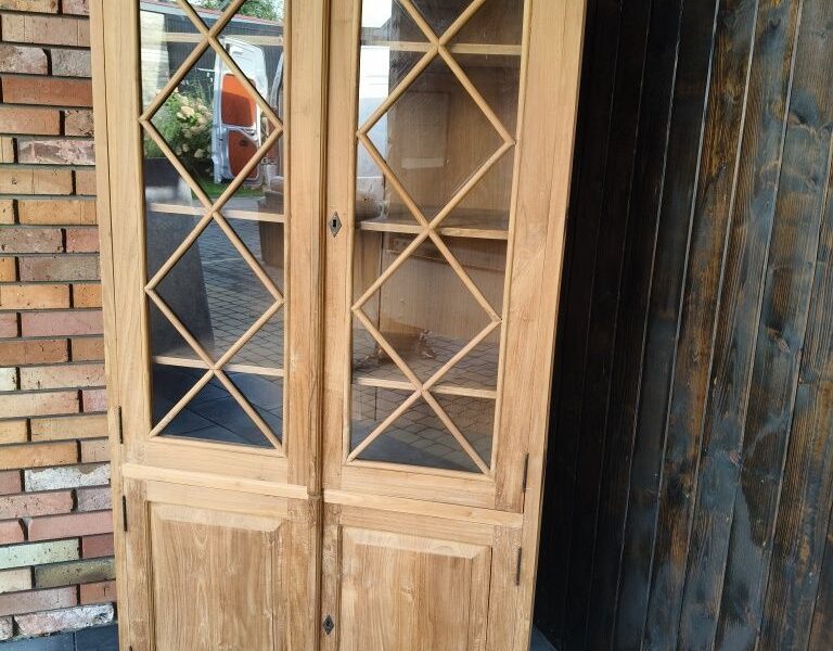 Witryna tekowa / meble holenderskie