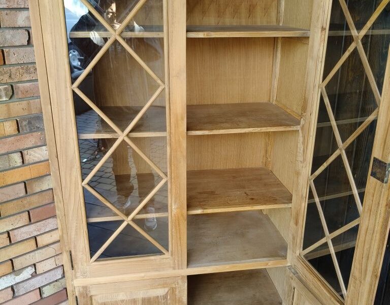 Witryna tekowa / meble holenderskie