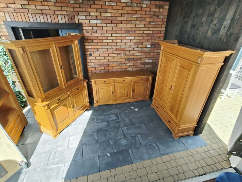 Zestaw mebli dębowych / meble holenderskie