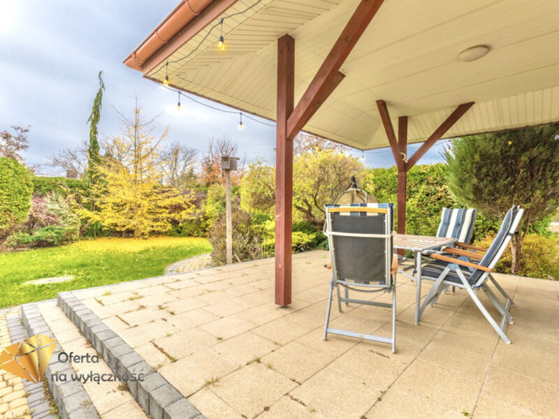 Parterowy dom 125 m2 | kominek | garaż | las