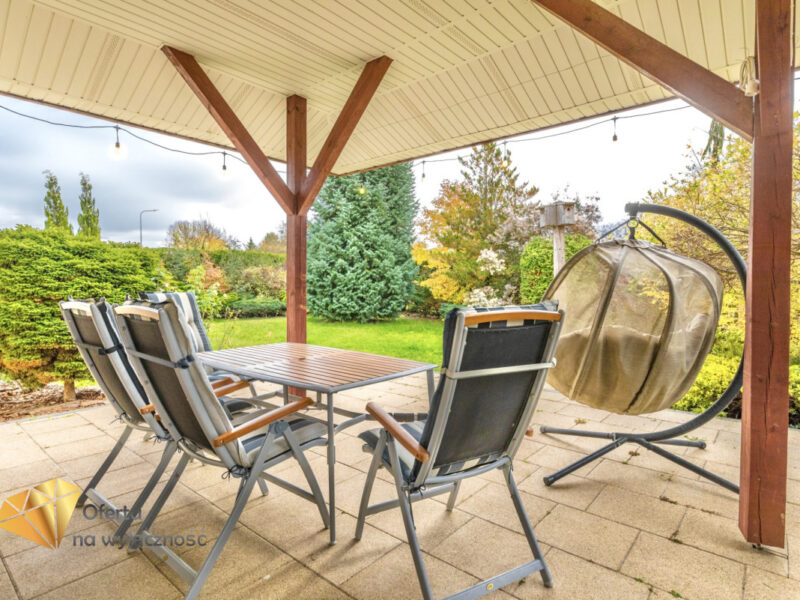 Parterowy dom 125 m2 | kominek | garaż | las