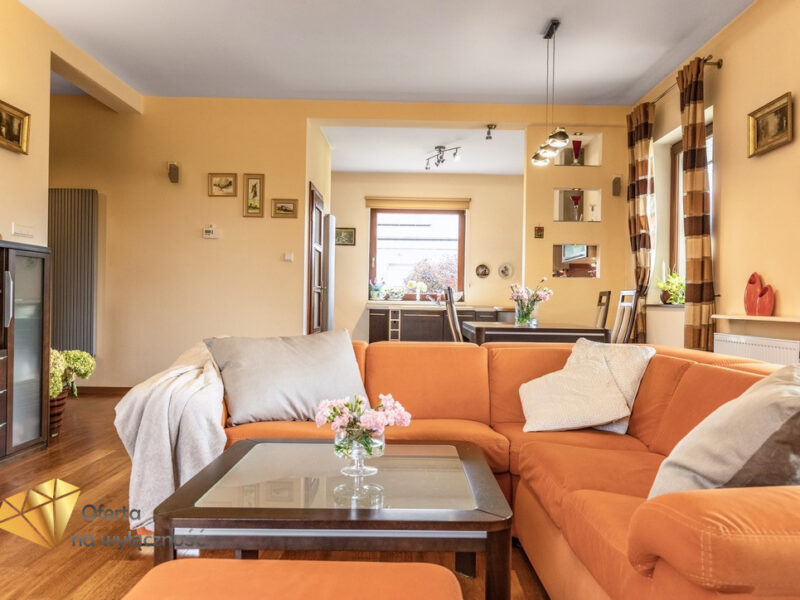 Parterowy dom 125 m2 | kominek | garaż | las