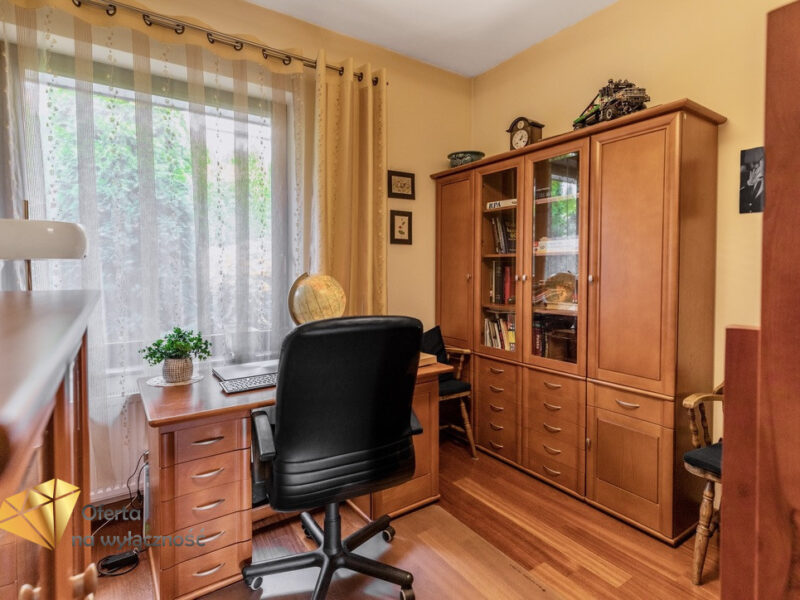 Parterowy dom 125 m2 | kominek | garaż | las