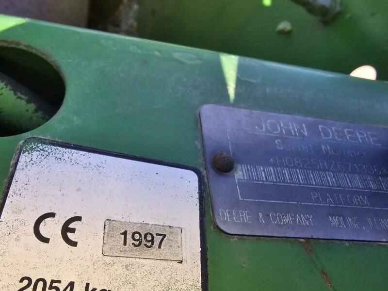 John Deere Heder 7.6m