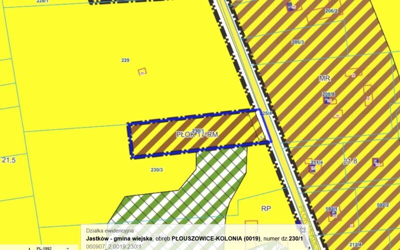Działka dolna