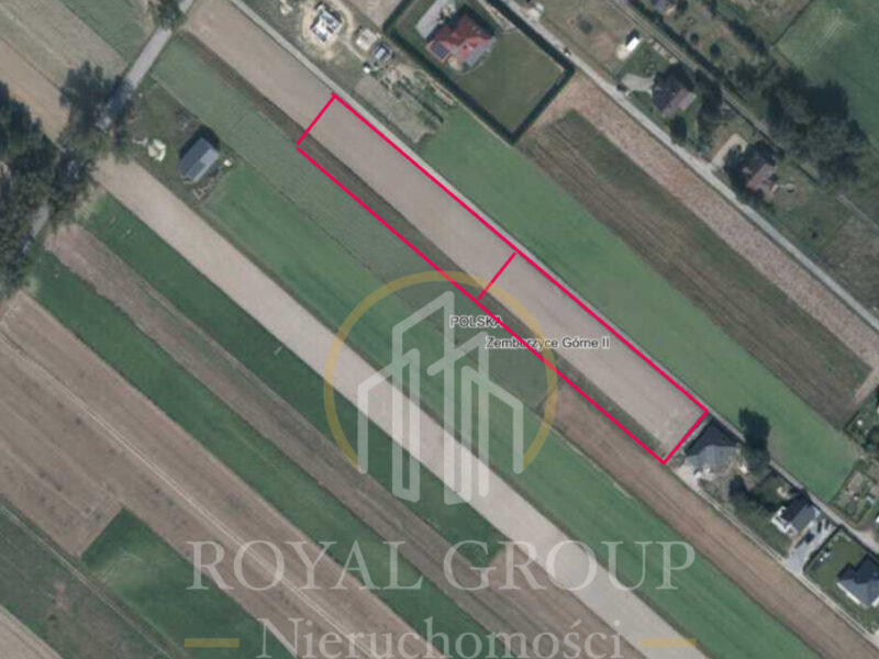 Na sprzedaż 30 arowa działka obok Krężnickiej
