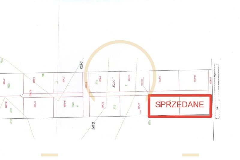 Działka budowlana 10ar Rudka Kozłowiecka
