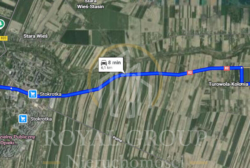 Działka budowlana 32ar, Turowola - Kolonia