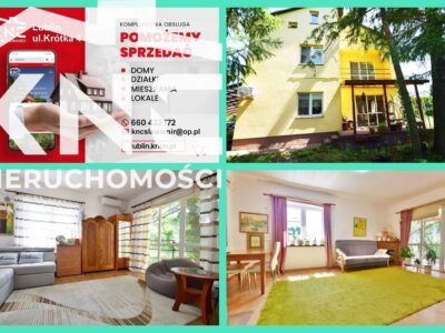 Zadbany dom do zamieszkania, ładna działka.