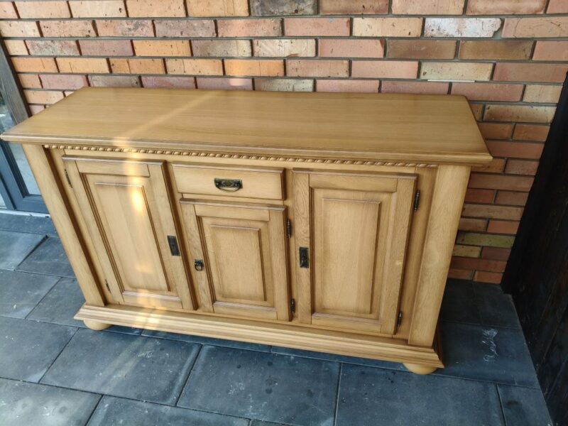 Komoda dębowa 158 cm.