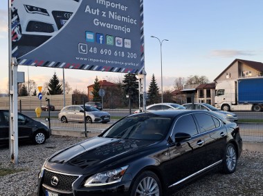 Lexus LS V 4.6 benzyna AUTOMAT 4X4 Nawigacja GPS Kamera Cofania Exclusive Skóra