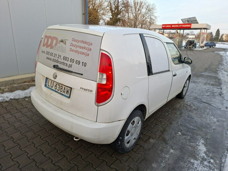 Škoda Praktik 1.2 benzyna wersja 2 osobowa ważne opłaty
