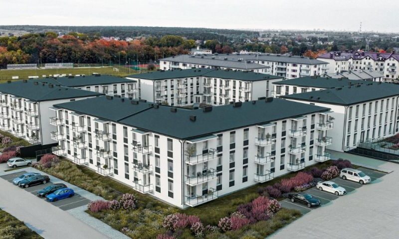 4 pokojowe mieszkanie z balkonem  Dominów - Dominów - ogłoszenia