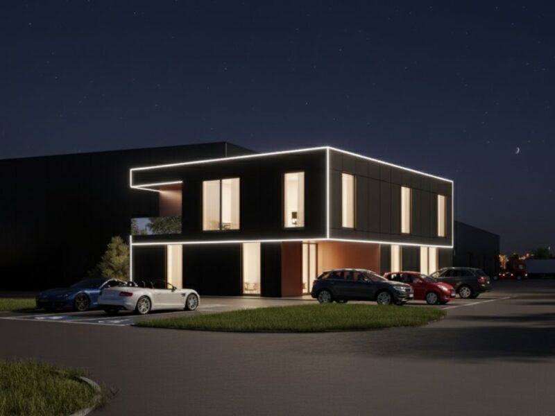 Hala 2015 m2 z zapleczem biurowym 167 m2 | Lublin