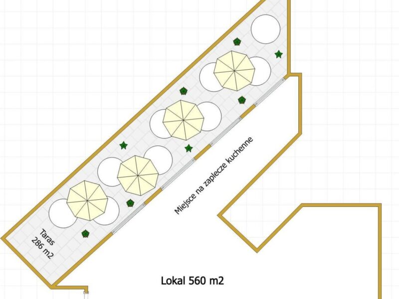 Lokal parter z witryną 560m2 - Lublin, LSM