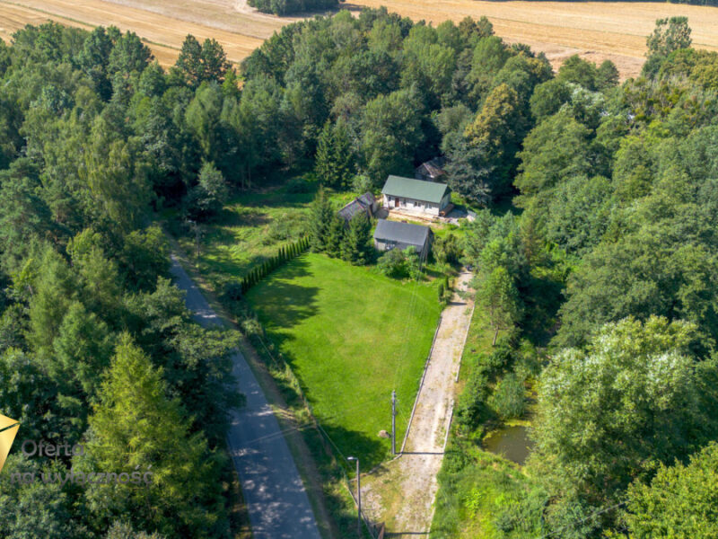 Siedlisko przy rzece i lesie - Krzczonów - ogłoszenia