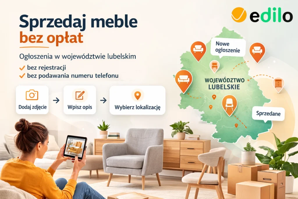 Gdzie sprzedać meble bez opłat – bezpłatne ogłoszenia mebli