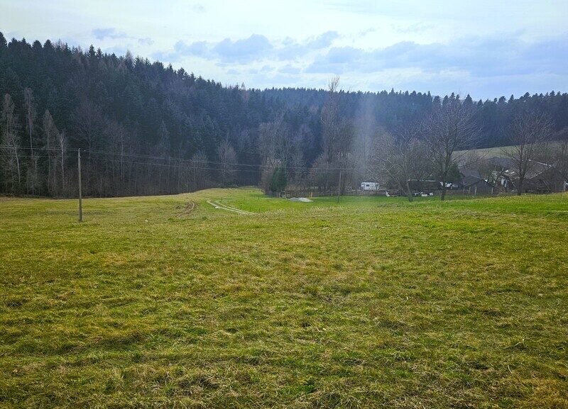 Działka siedliskowa- 99 arów- Beskid Sądecki