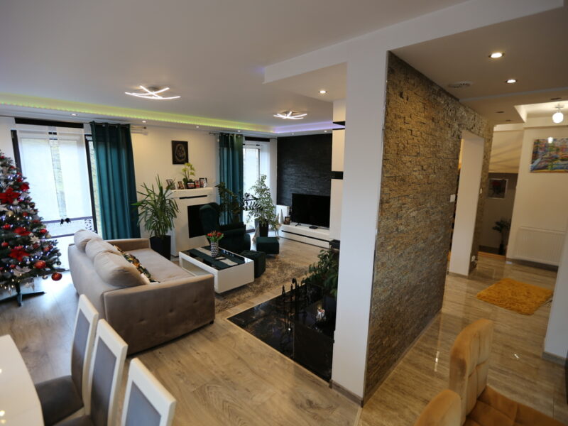Nowoczesny dom z widokiem na Pieniny – 174 m²