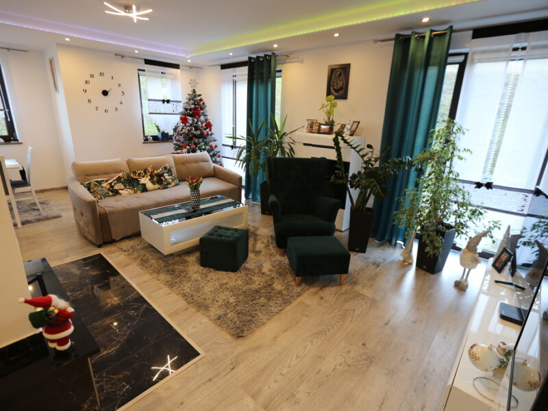 Nowoczesny dom z widokiem na Pieniny – 174 m²