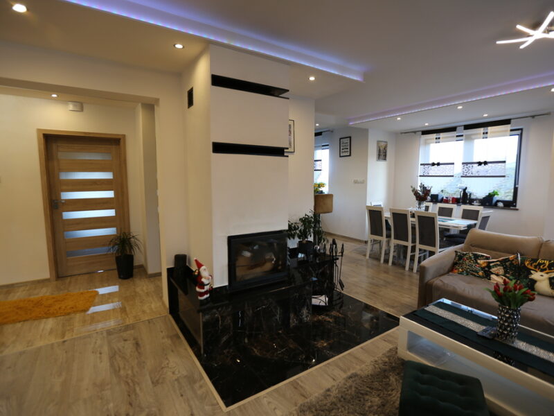 Nowoczesny dom z widokiem na Pieniny – 174 m²