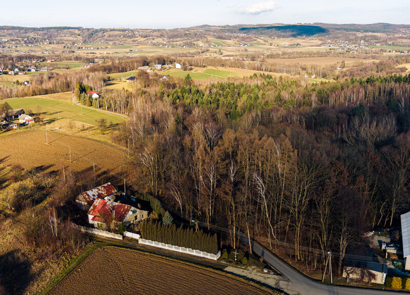 Działka leśna L3 38,45 ar Tuchów