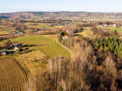 Działka leśna 30,25 ar Tuchów