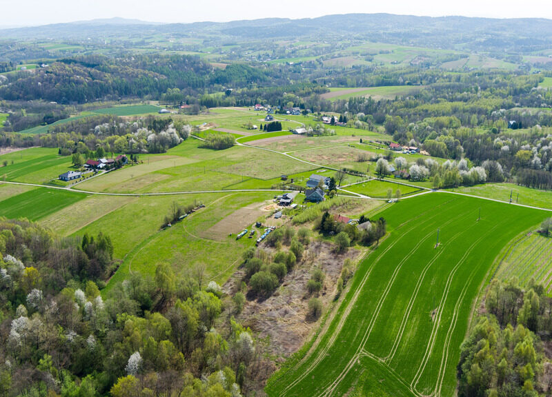 Działka rolno-budowlana w Ryglicach - 1,14 ha!