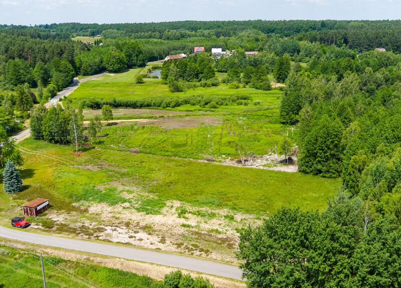Działka budowlana 9 arów – Pogórska Wola