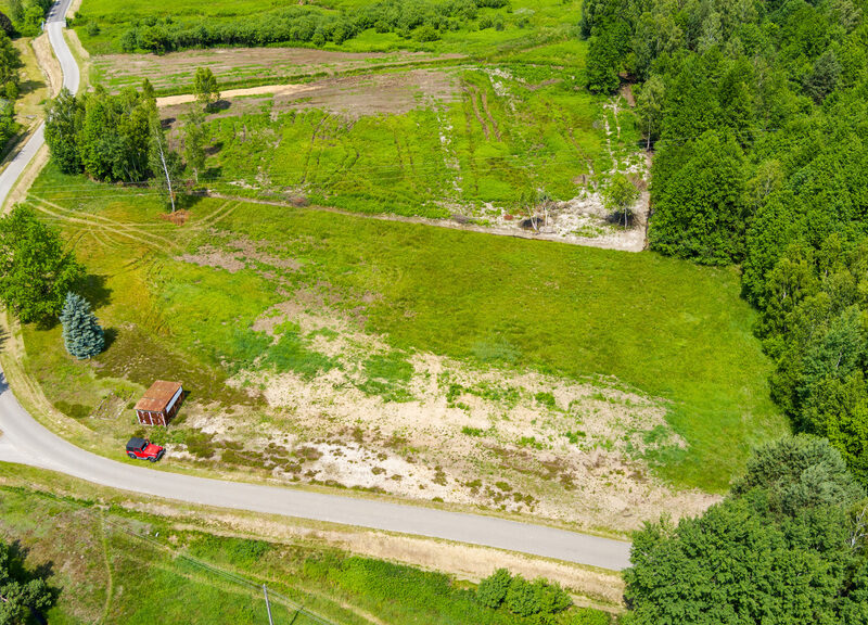 Działka budowlana 8 arów – Pogórska Wola