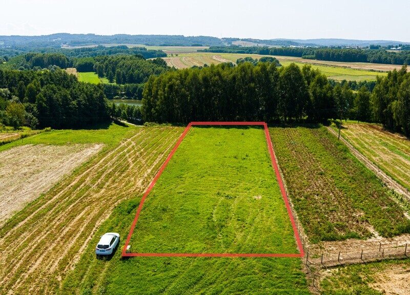 Działka nad zalewem w Skrzyszowie