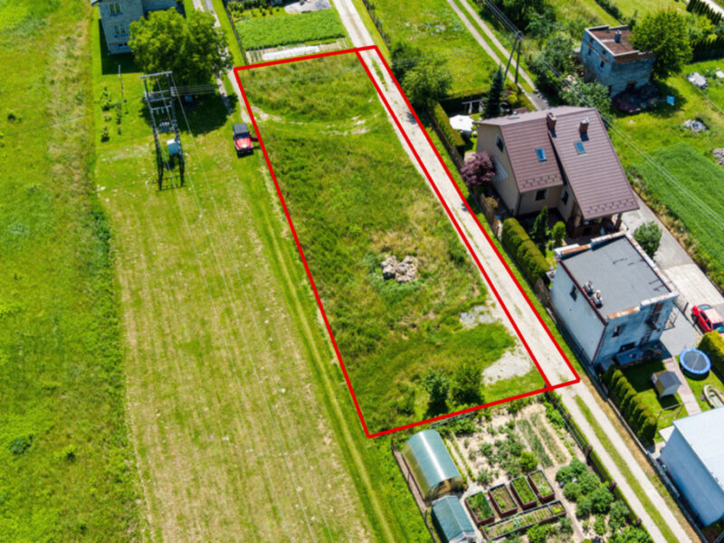 Na sprzedaż działka budowlana w Tarnowie