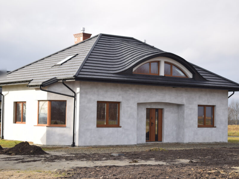 Dom 122m2, stan surowy zamknięty, gmina Chmielnik