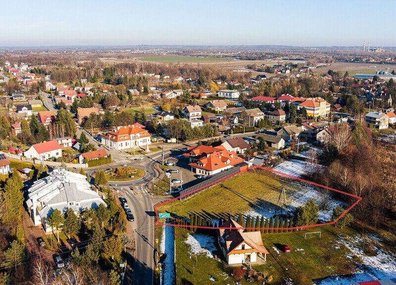 Działka usługowa Wierzchosławice