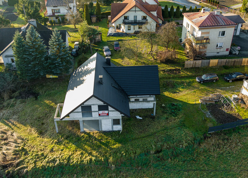 Dom Tuchów, 158 m² stan surowy otwarty. Okazja!