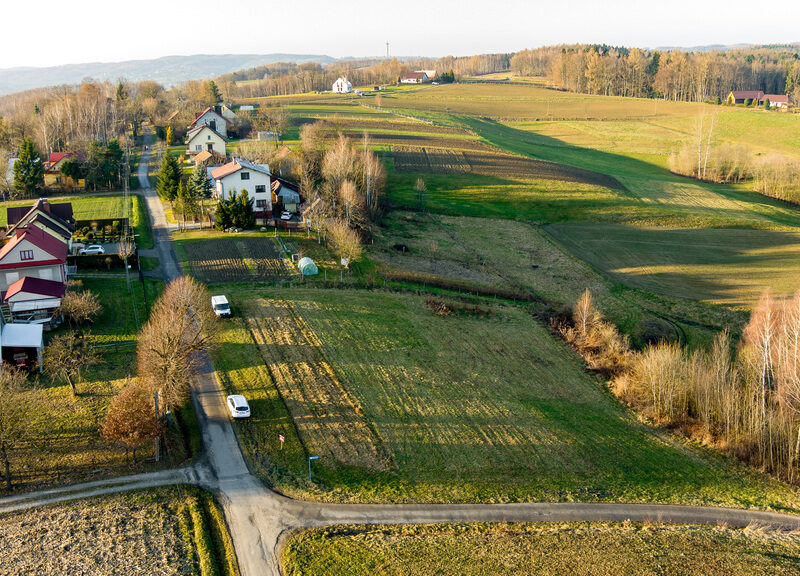 Działka budowlana Tuchów 18 ar, widokowa !