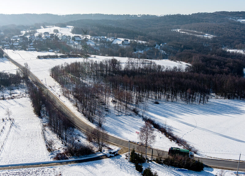 Działka siedliskowa Grabno - gm. Wojnicz !